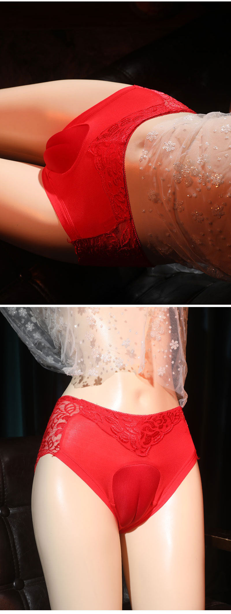 Foreign Trade Hot-Selling Transvestite Panties for Men and Women, Sexy and Fun Panties, Fake Vagina, Hidden Fake Vagina jj Underwear Briefs