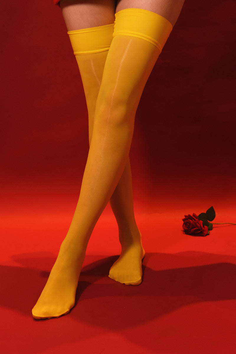 Little Matchmaker8d Shiny Magic Pants Long Tube Stockings Silky High Tube Shiny Sexy Black Silk Erotic Thin High Tube Socks0922