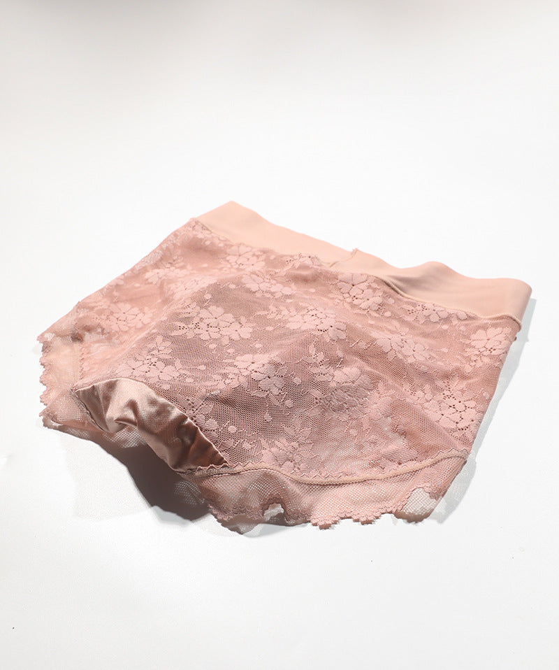 Cross-border Hot-Selling Low-Waist Sexy Lace Fake Vagina Hidden jj Underwear Briefs Transvestite Men and Women Cross-dressing Underwear