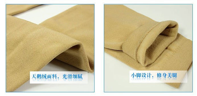 Autumn and Winter New Velvet Thickened Thermal Leggings Fleece-lined Tights Manufacturer Wholesale Leggings