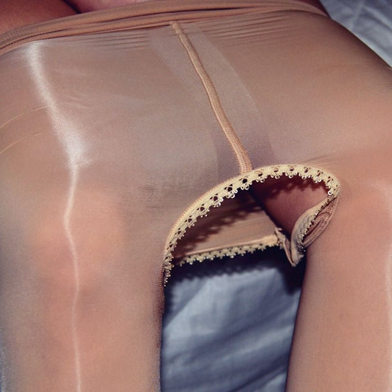 8D Super Shiny Glossy Reflective Socks Silky Smooth One Line T Crotch Nine-Split Crotch Tight-Fitting Slimming Candy Color Pantyhose