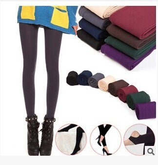 Autumn and Winter New Velvet Thickened Thermal Leggings Fleece-lined Tights Manufacturer Wholesale Leggings