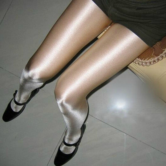 70D Shiny Socks Sherbin Socks ds Reflective Sexy Pantyhose Glossy Shiny Tight Leggings Base Pants Nightclub Pants for Women