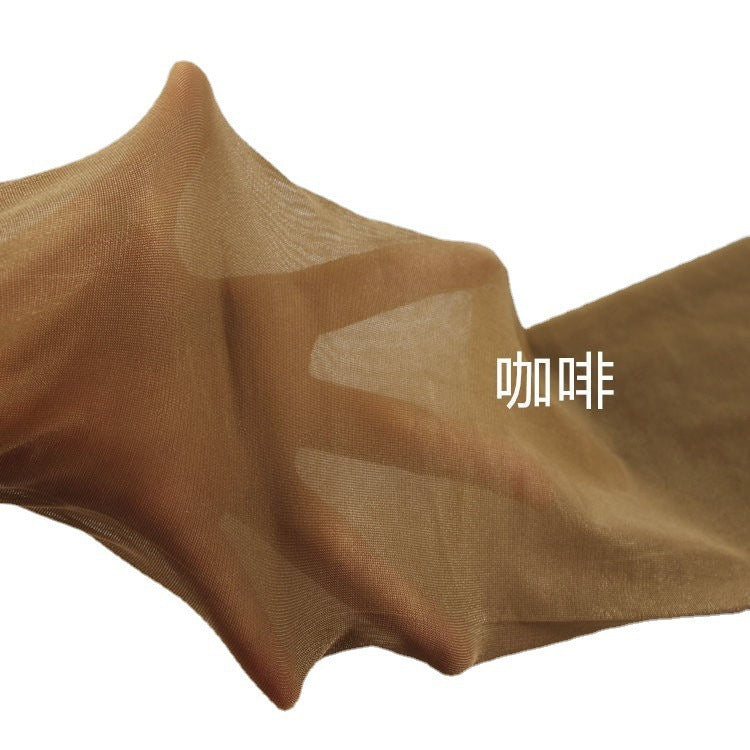 40D Medium Thick Core-spun Silk Massage Crotch Pantyhose Fashionable Show Original Authentic Spandex Sexy Shiny Silky Stockings