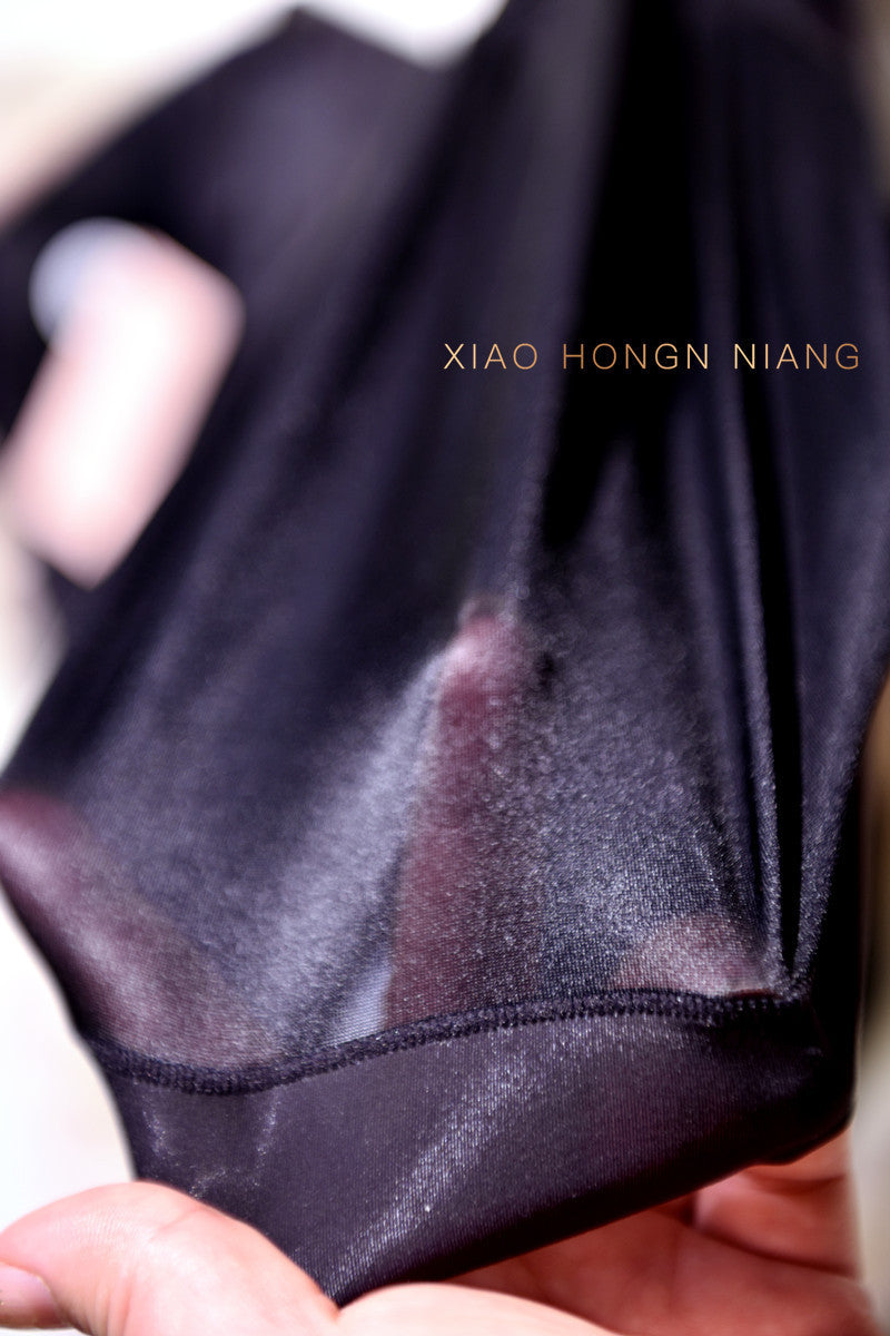 Little Matchmaker200Large Size Men's Silk Smooth Sexy Ultra-Thin Fully Transparent Underwear jj Set of Sexy Boxer Briefs