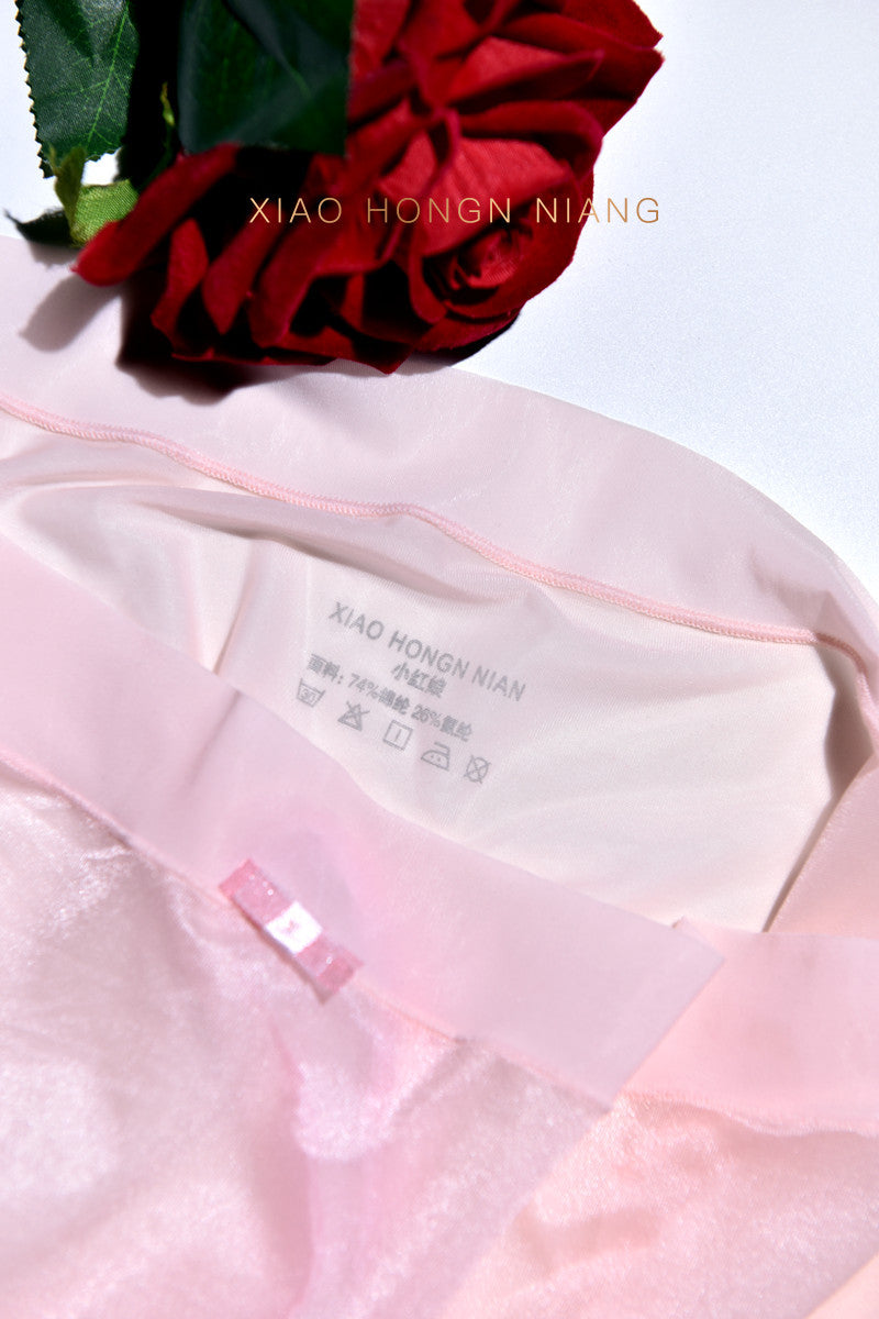 Little Matchmaker200Large Size Men's Silk Smooth Sexy Ultra-Thin Fully Transparent Underwear jj Set of Sexy Boxer Briefs