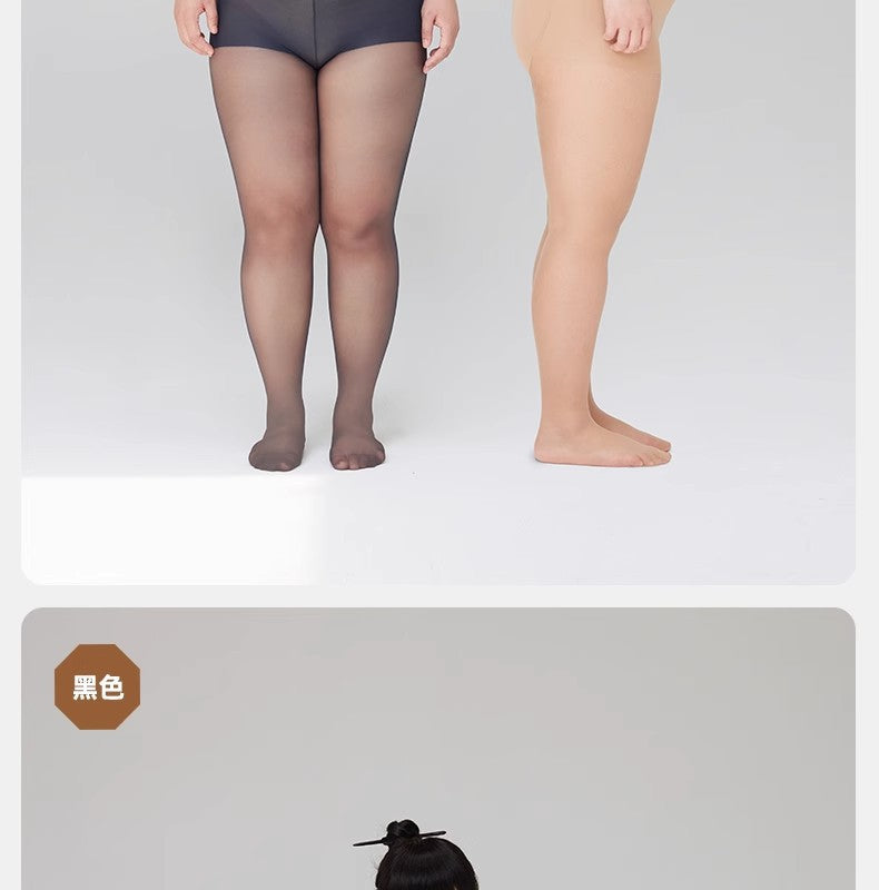 10D Really Large Size Silk Stockings for Plus Size mm Black Silk Glossy Leggings for Women, Spring and Autumn High Elasticity, Plus Size, Non-Slip, Skin-Enhancing Gray Silk, Summer Thin