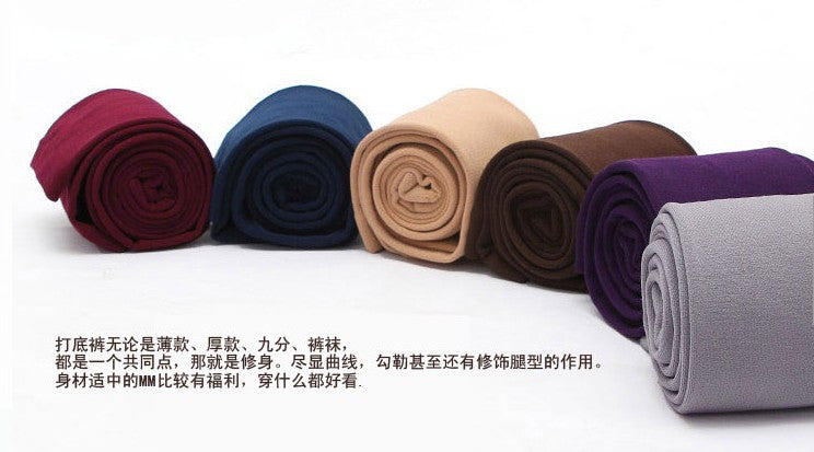 Autumn and Winter New Velvet Thickened Thermal Leggings Fleece-lined Tights Manufacturer Wholesale Leggings