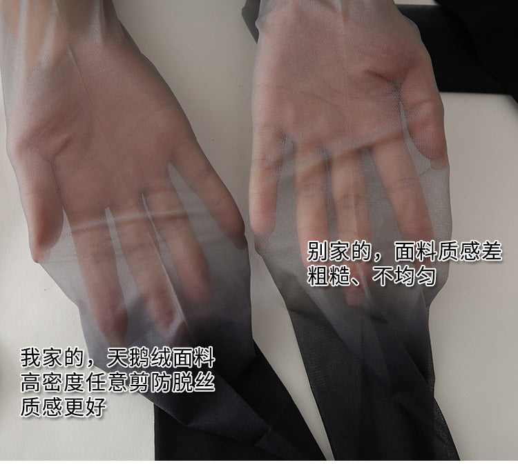 Any Cut Gradient Color Stockings Colorful Anti-Snag Black Gray Pantyhose Women Velvet Gradient Socks Yiwu Warehouse