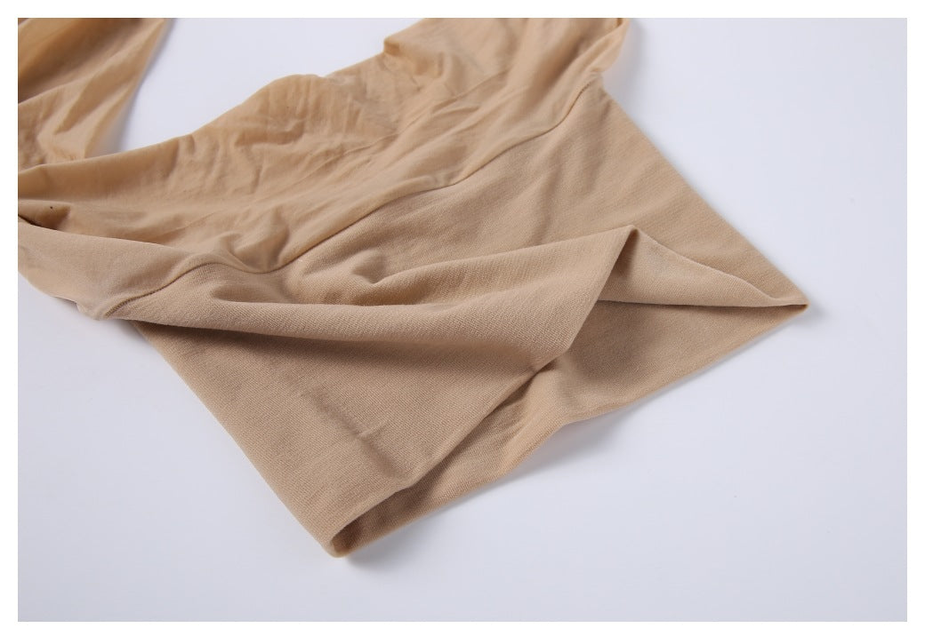 15D Horse Oil Socks 360Seamless High Waist Thin Anti-Snagging Steel Stockings Nude Color Bare Leg Invisible Stockings Female