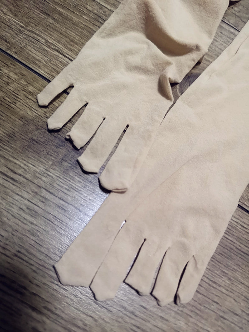 Men's Pantyhose Stockings Bare Legs Five Fingers360Seamless Full Transparent Anti-Snag Invisible Toe Separator for Summer