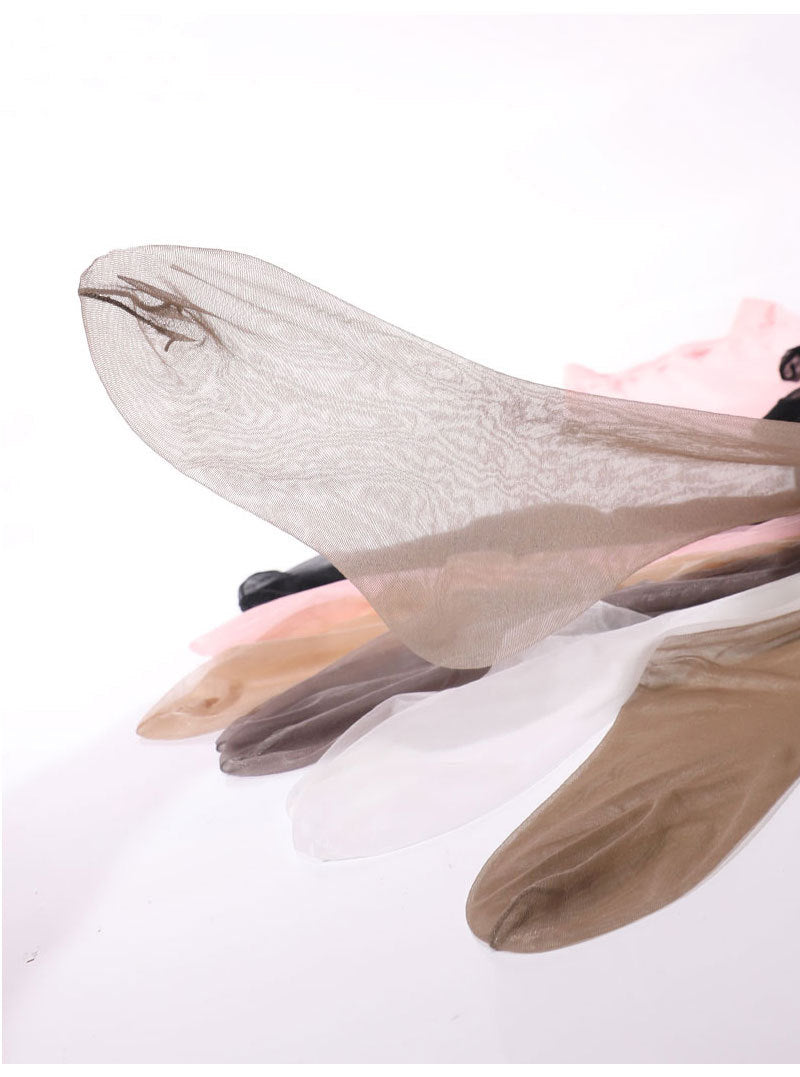 0.01Silky Ultra-Thin Stockings Men's Black Stockings One-Line Pantyhose Sexy jj Seductive Body Stockings