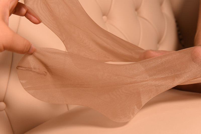 Light Luxury Silky Ultra-Thin0D One-line Crotch Free Open Crotch Invisible Seamless Toe Transparent Sexy Pantyhose for Women Summer