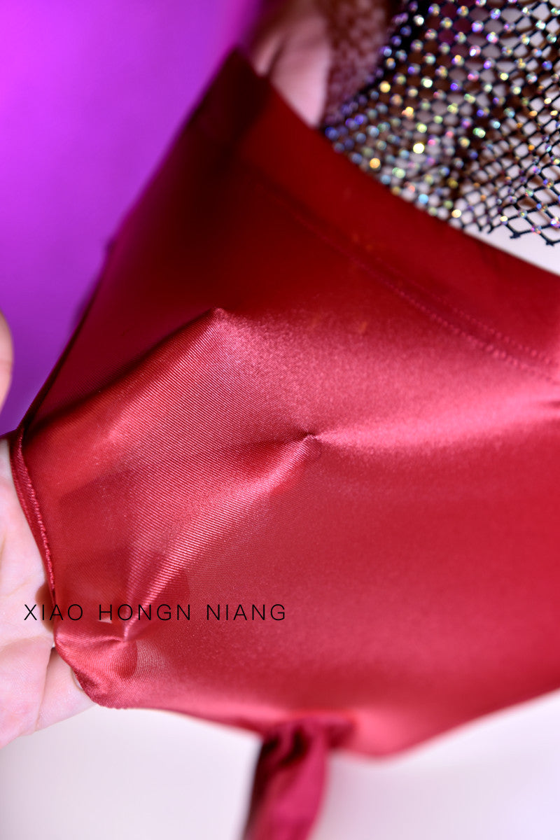 High-waisted Smooth Men's Sexy Thong T Thin and Sexy Pants jj Underwear Set Uncle Special Leather Triangle Underwear Large Size