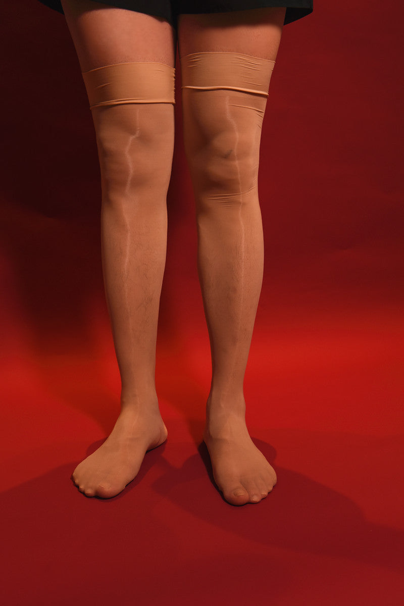 912Silky Smooth Shiny Long Stockings Thin Glossy Base Stockings Shiny Stockings Sexy Men and Women Glossy High Stockings