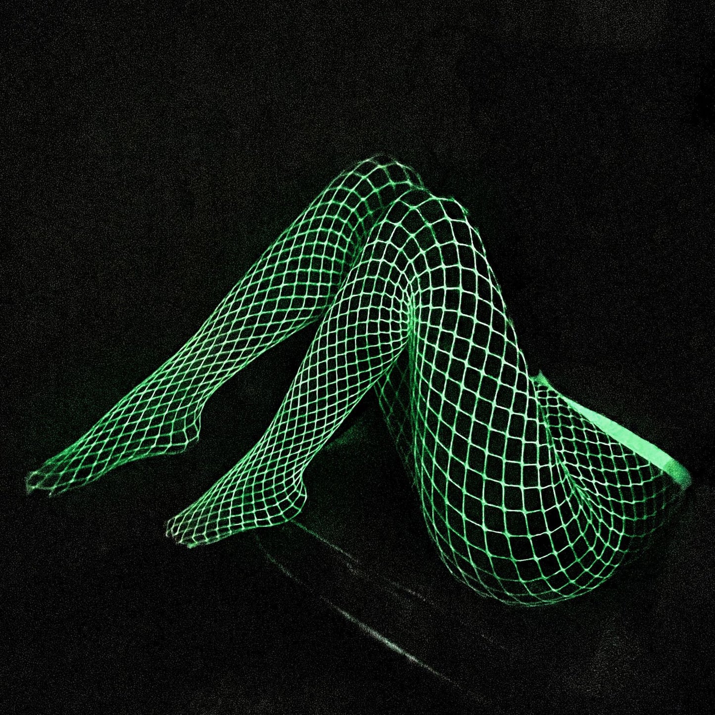 Amazon AliExpress Hot-Selling Fluorescent Fishnet Stockings Luminous Bodysuit Sexy Fun Nightclub Flirting Pantyhose Manufacturer