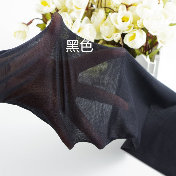 40D Medium Thick Core-spun Silk Massage Crotch Pantyhose Fashionable Show Original Authentic Spandex Sexy Shiny Silky Stockings