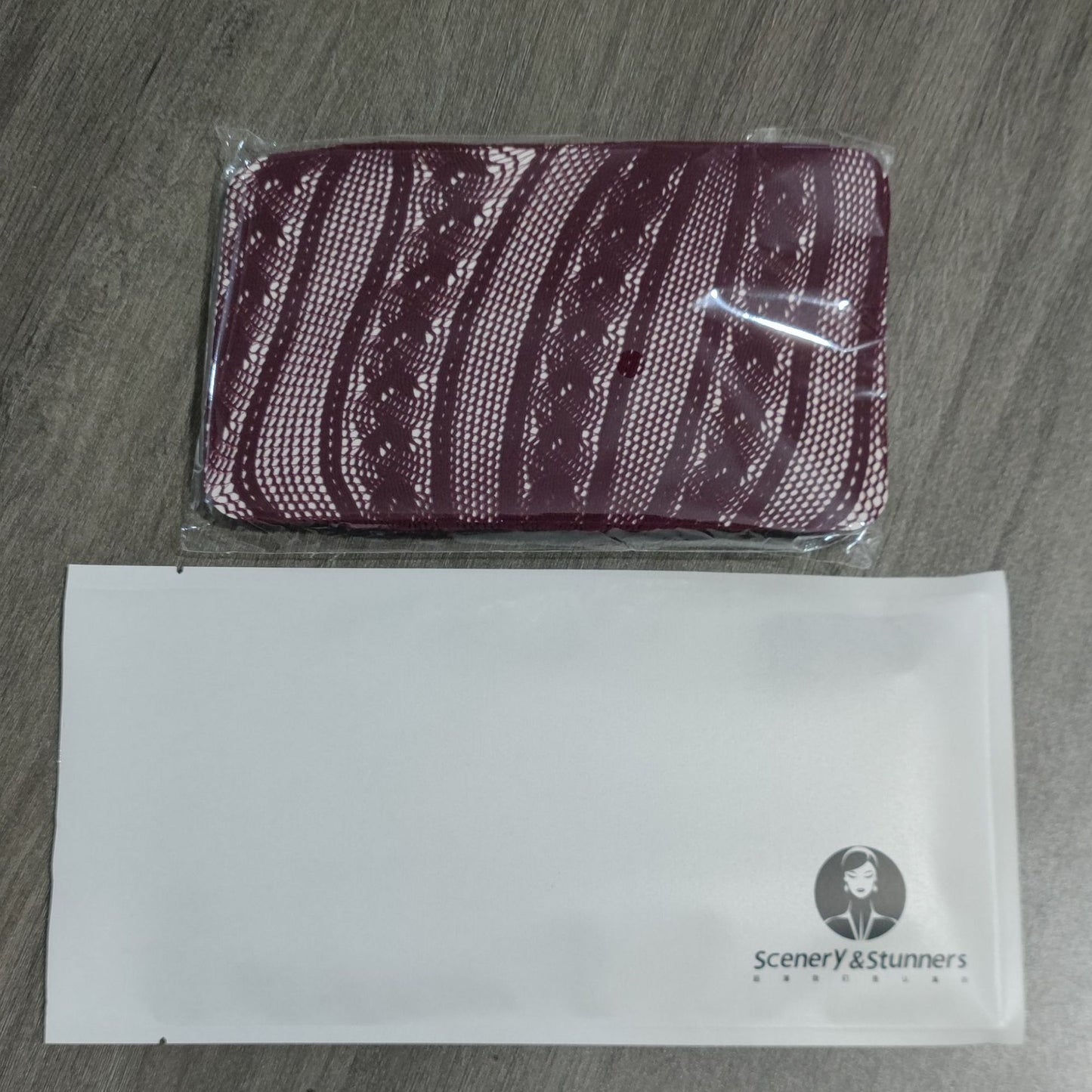 Anchor Red Fishnet Stockings Striped Dark Red Slimming Stockings Retro Dark Pattern Hot Girl Versatile Thin Pantyhose YD