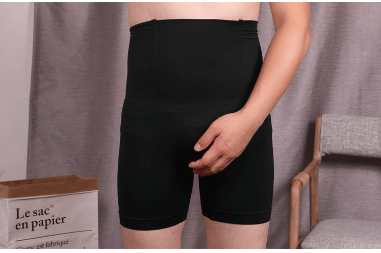 Sexy Tight Men's Stockings and Underwear with Straps jj Slim Fit Tummy Control Hip Lift High Waist Underwear for Men Plus Size Tummy Control Underwear