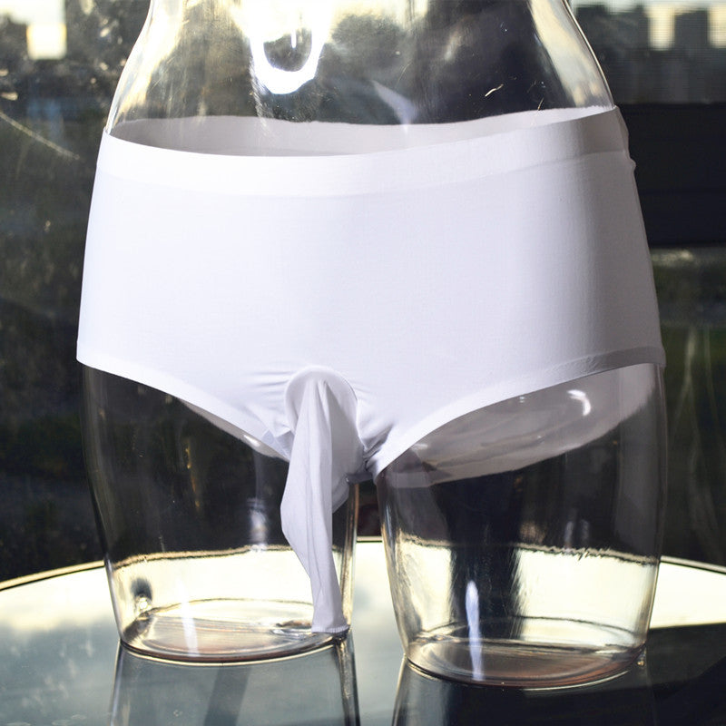 Men's Stockings Underwear U Bulge Pouch jj Set of ultra-thin seamless ice silk triangle briefs sexy smooth men's shorts for young people