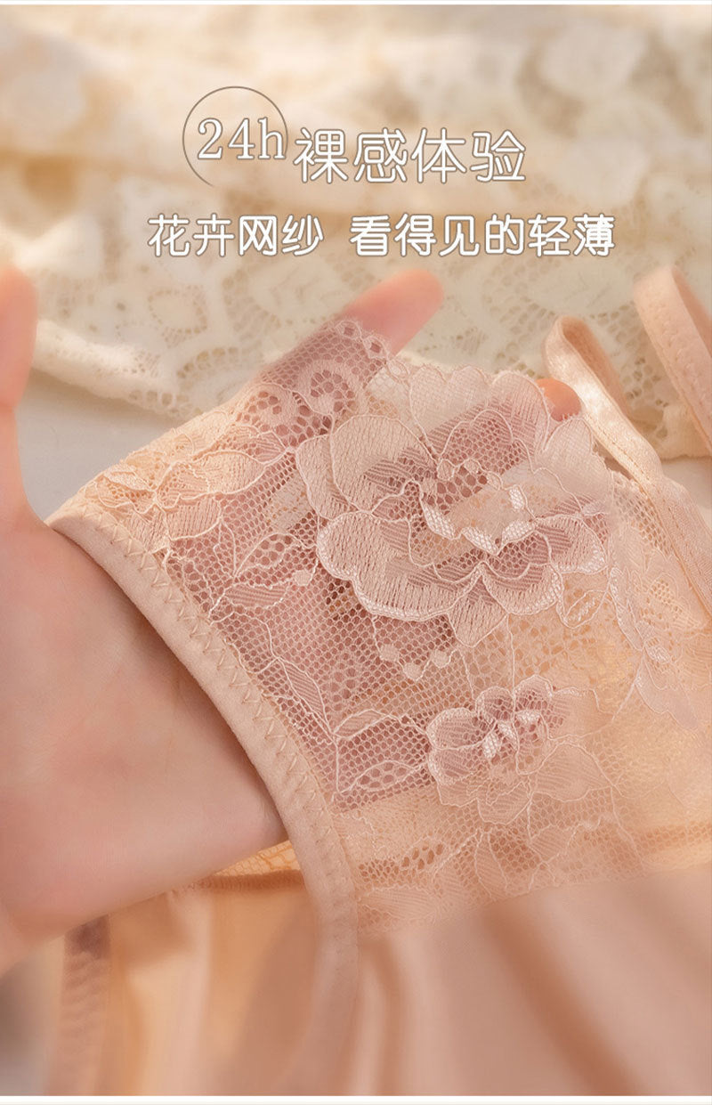 Leopard Print Crotchless Panties for Women Plus Size Lace Hollow Out Erotic Strap Panties Sexy Temptation Underwear Triangle Briefs for Women