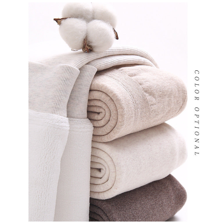 600Cotton Long Pantyhose for Tall People Gray Bare Leg Tights with Fleece Extra Long High Waist Hip Lift Footed Socks