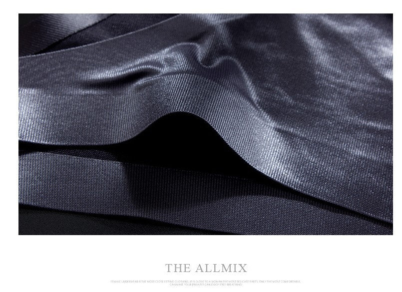 Traceless jj Underwear Ice Silk Thong Low Waist Youth Solid Color Briefs Factory Direct Tight Breathable Comfortable Men's