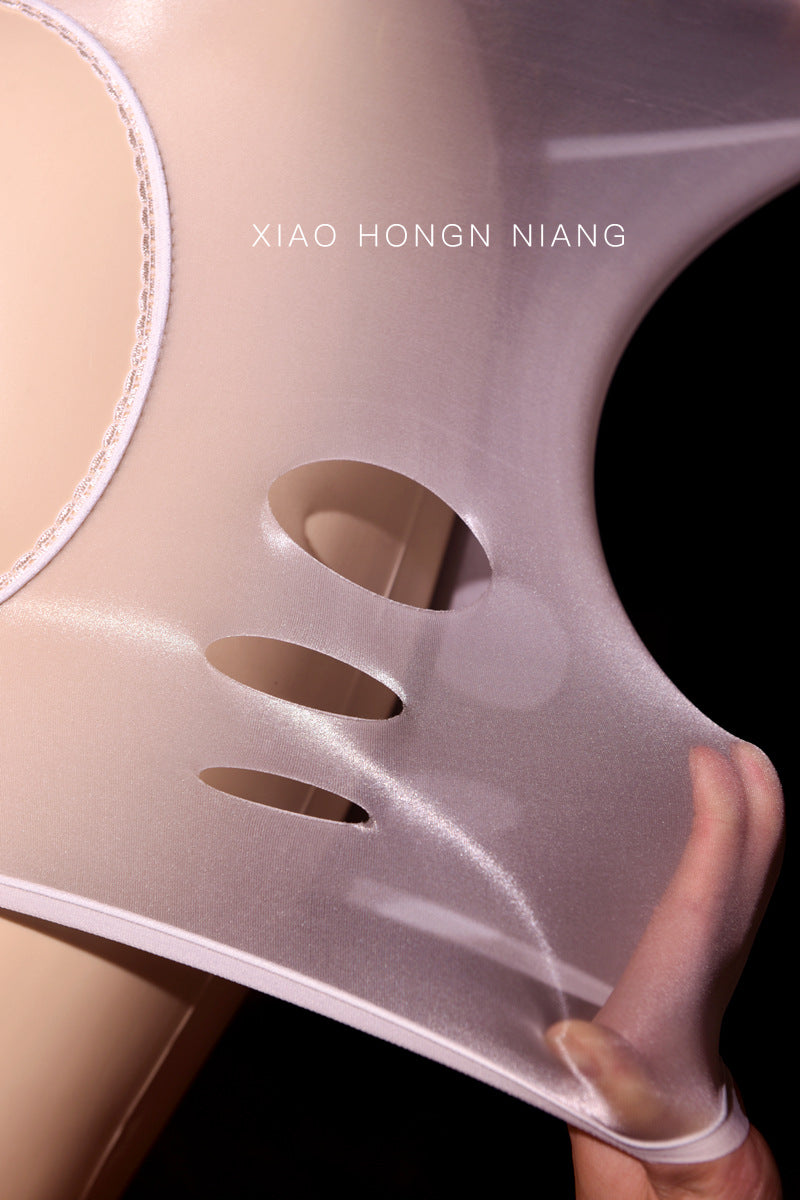 360Seamless Aurora Pantyhose and Panties, Any Cut, Ultra-Thin, Transparent, Quick-Dry, Open-Crotch, Sexy, Silky, Boxer Briefs